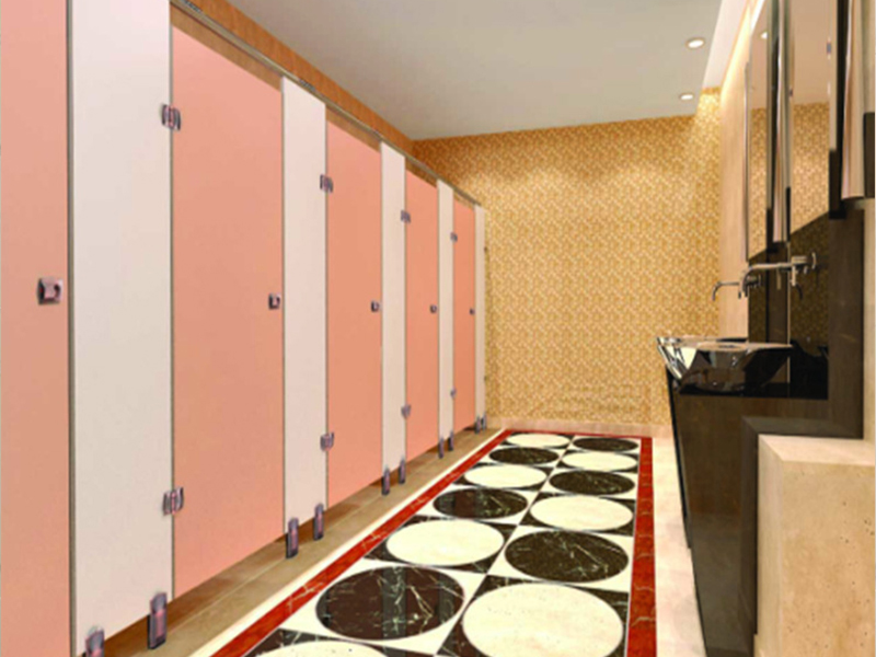 粉色抗倍特板-衛生間隔斷