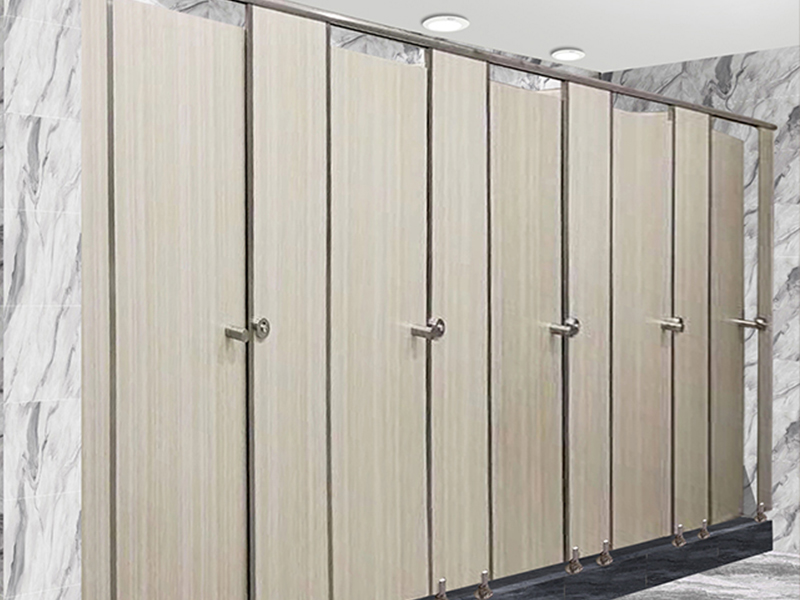 淺橡木色抗倍特板-衛生間隔斷-2