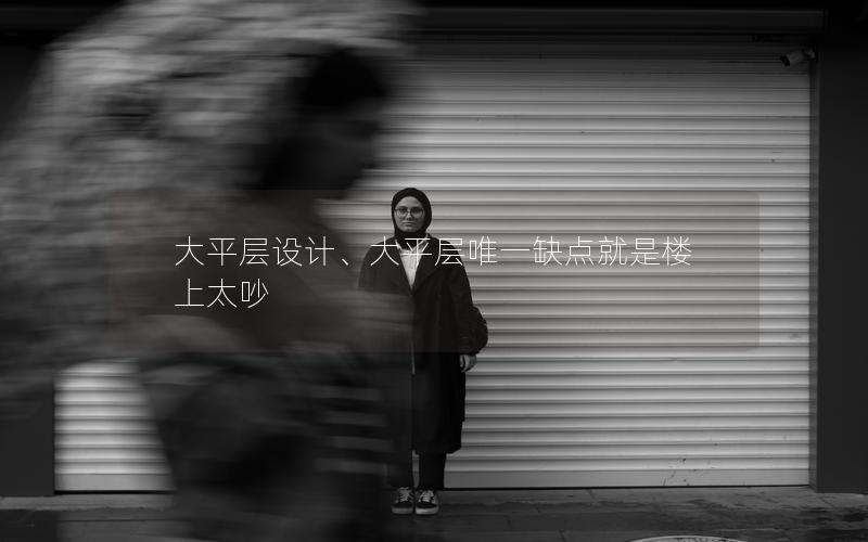 大平層設計、大平層唯一缺點就是樓上太吵